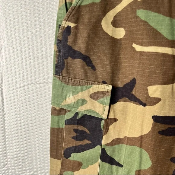 Camo Cargo Pants Size S30x32